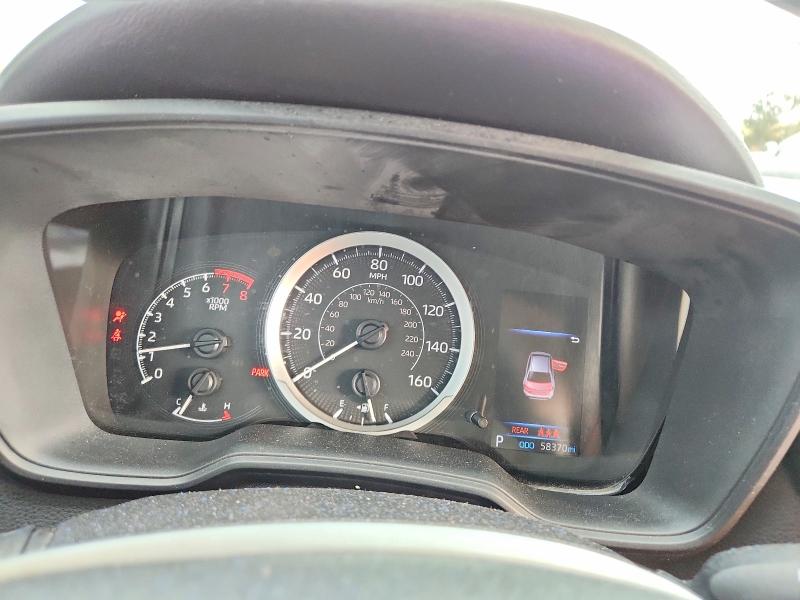 2020 Toyota Corolla VIN 5YFEPRAE2LP080041 COPART salvage auction — SIDE, Sc - Cert Of Title-Salvage, sold $4,600 on 2026-07-17 (photo 9)