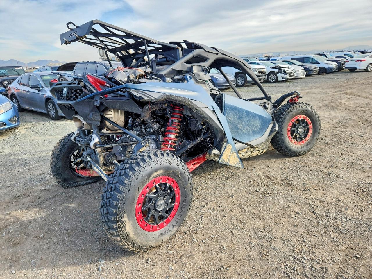 2025 Can-am Maverick VIN 3JB8XAT24SE000341 COPART salvage auction — Front End, CA - SALVAGE CERTIFICATE, sold $14,500 on 2026-04-09 (photo 4)