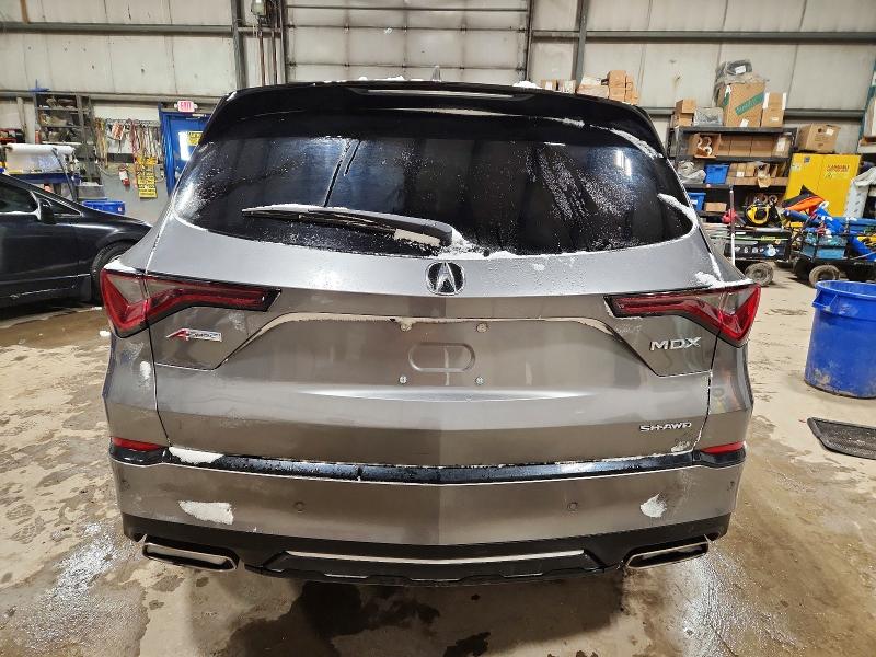 2024 Acura Mdx VIN 5J8YE1H00RL801877 COPART salvage auction — VANDALISM, Salvage Title, sold $17,400 on 2026-07-28 (photo 6)