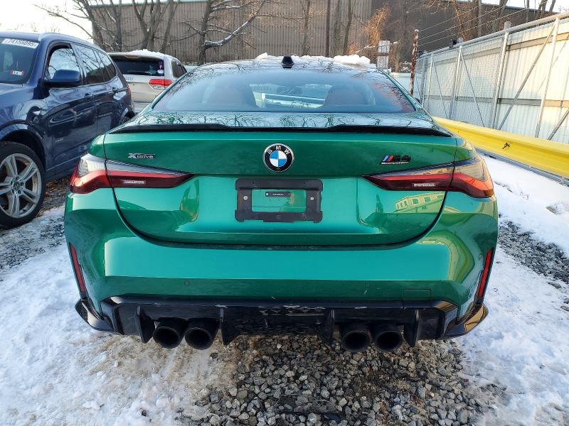 2024 BMW M4 VIN WBS43AZ08RCP59257 COPART salvage auction — FRONT END, MA - CERT OF TITLE-SALVAGE, sold $200 on 2026-07-29 (photo 6)