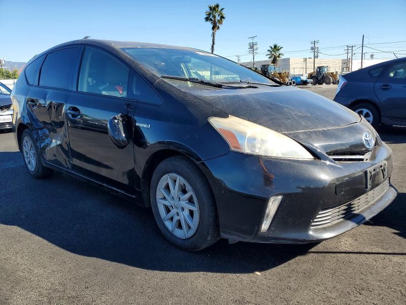 2012 Toyota Prius v VIN JTDZN3EU2C3180106 COPART salvage auction — FRONT END, CA - SALVAGE CERTIFICATE, sold $1,400 on 2026-07-29 (photo 4)