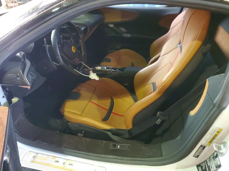 2022 Ferrari VIN ZFF95NLA3N0272206 COPART salvage auction — FRONT END, MT - SALVAGE CERTIFICATE OF A VEHIC, sold $179,000 on 2026-07-09 (photo 7)