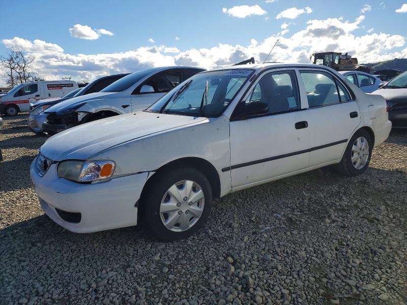 2001 Toyota Corolla VIN 1NXBR12EX1Z507104 COPART salvage auction — FRONT END, Id - Salvage Certificate Of Title, sold $200 on 2026-07-09 (photo 1)