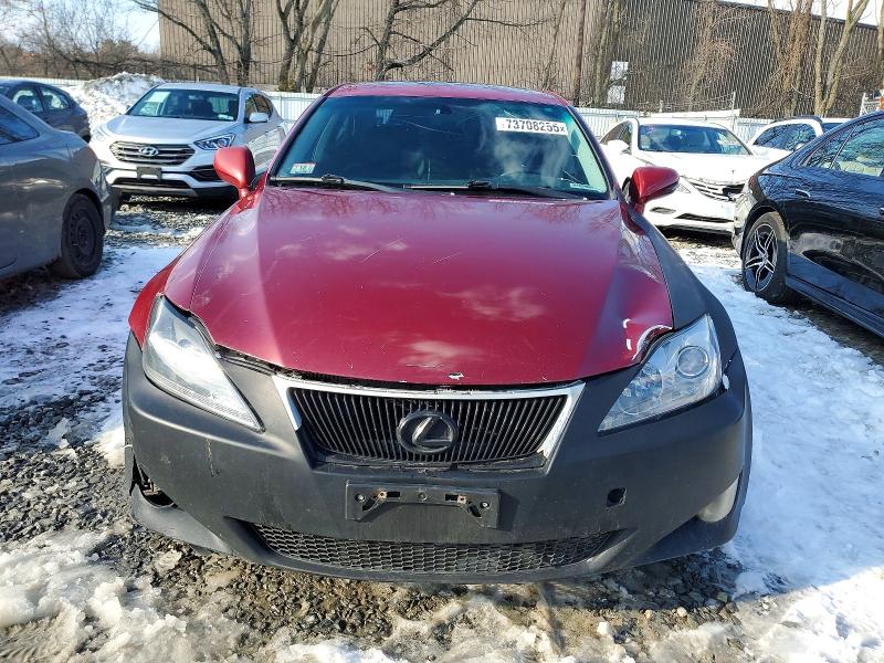 2007 Lexus Is VIN JTHCK262172018421 COPART salvage auction — REAR END, Pa - Cert Of Salvage-R=Reconstructe, sold $475 on 2026-07-06 (photo 5)