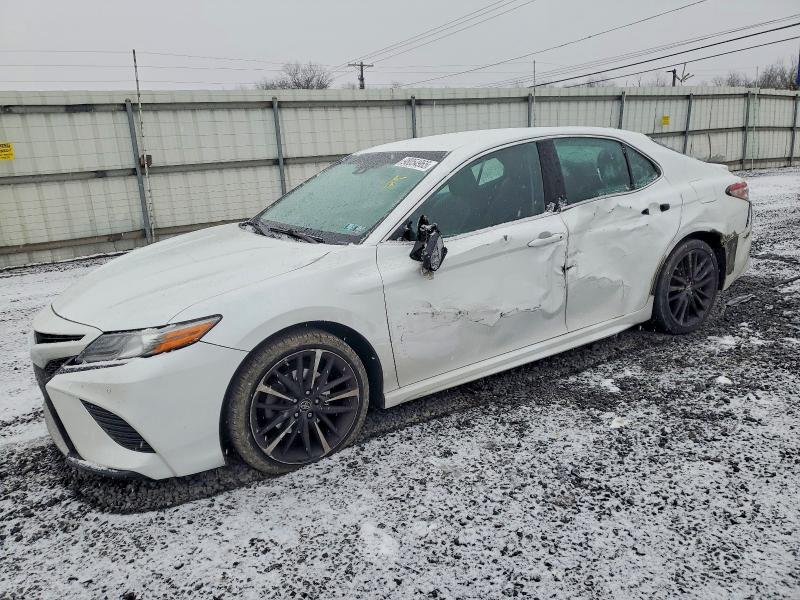 2018 Toyota Camry VIN 4T1B61HK2JU110833 COPART salvage auction — SIDE, Pa - Certificate Of Salvage, sold $7,600 on 2026-07-02 (photo 1)
