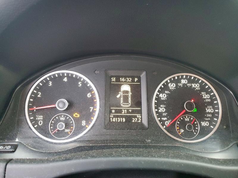 2015 Volkswagen Tiguan VIN WVGBV7AX3FW550065 COPART salvage auction — NORMAL WEAR, ME - CERTIFICATE OF TITLE, sold $3,900 on 2026-07-18 (photo 9)