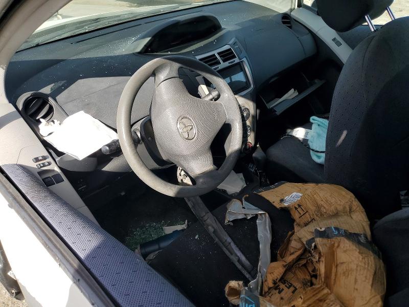 2010 Toyota Yaris VIN JTDJT4K39A5316298 COPART salvage auction — FRONT END, Ca - Non-Repairable Vehicle Cert, sold $250 on 2026-07-29 (photo 8)