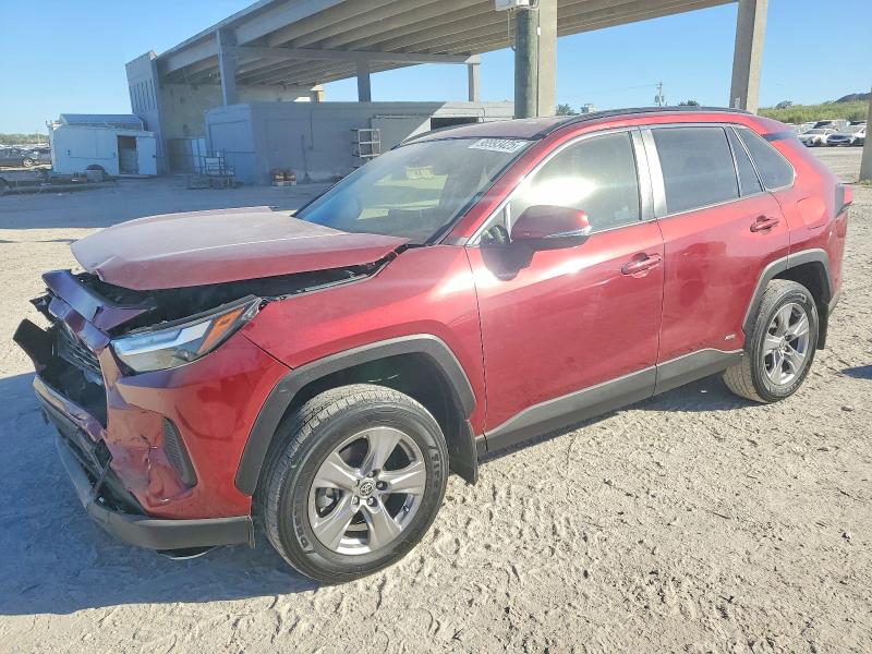 2023 Toyota Rav4 hybrid VIN JTMMWRFV3PD207203 COPART salvage auction — FRONT END, FL - CERT OF TITLE SLVG REBUILDABLE, sold $9,400 on 2026-07-02 (photo 1)