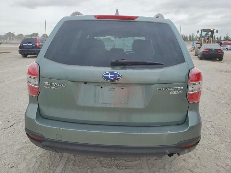2016 Subaru Forester VIN JF2SJADC0GH527680 COPART salvage auction — FRONT END, Fl - Cert Of Title-Slvg Rebld Flood, sold $550 on 2026-07-09 (photo 6)
