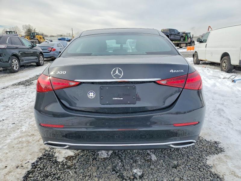 2024 Mercedes-benz C-klasse VIN W1KAF4HB7RR198056 COPART salvage auction — FRONT END, Nj - Cert Of Title-Salvage, sold $16,000 on 2026-07-02 (photo 6)