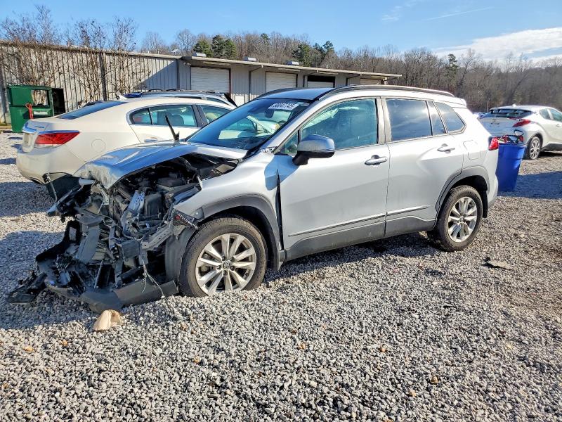2022 Toyota Corolla cross VIN 7MUCAAAGXNV024795 COPART salvage auction — FRONT END, Ms - Cert Of Title-Salvaged, sold $5,100 on 2026-07-15 (photo 1)