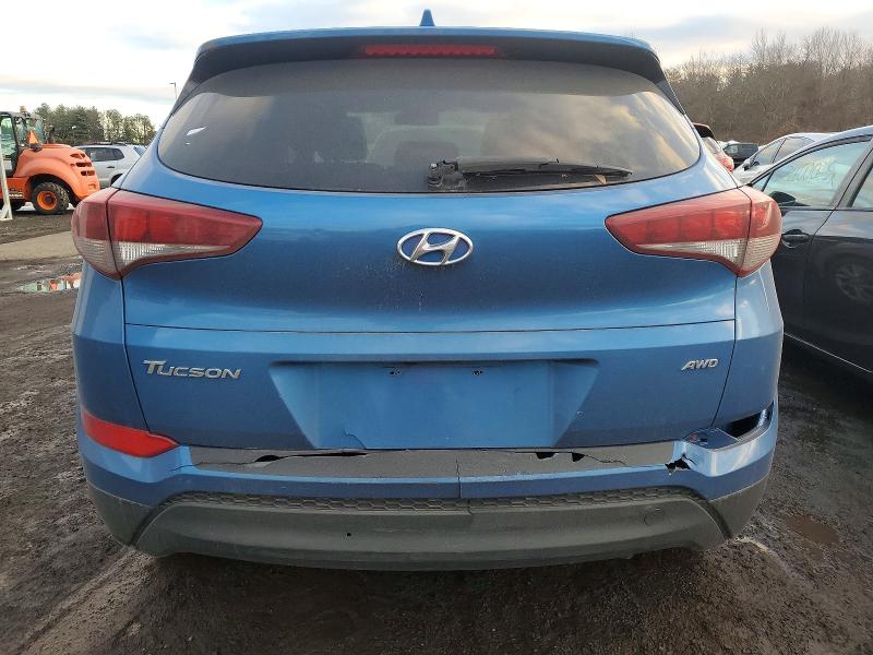 2018 Hyundai Tucson VIN KM8J3CA45JU784468 COPART salvage auction — FRONT END, Ny - Certificate Of Title, sold $4,900 on 2026-07-31 (photo 6)