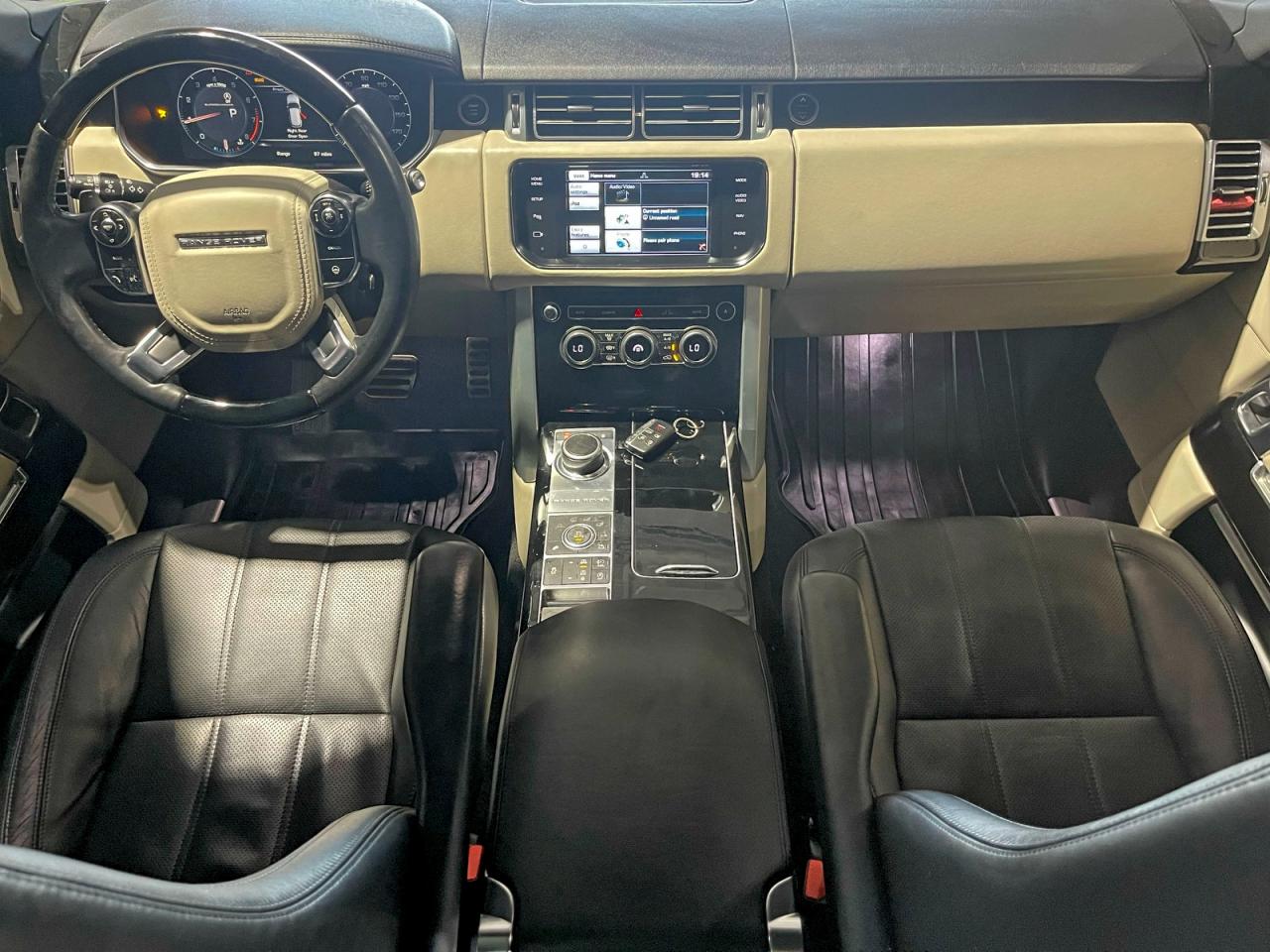 2014 Land rover RANGE ROVER VIN SALGS2TF6EA155229 COPART salvage auction — Normal Wear, TX - SALVAGE VEHICLE TITLE (P), sold $23,600 on 2026-02-13 (photo 9)