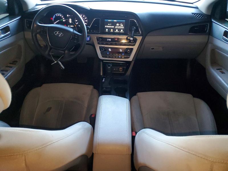 2017 Hyundai Sonata VIN KMHE24L37HA063191 COPART salvage auction — FRONT END, Az - Cert Of Title-Restored Salvage, sold $1,400 on 2026-07-06 (photo 8)