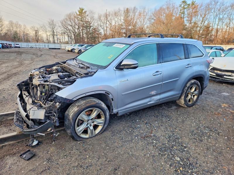 2015 Toyota Highlander hybrid VIN 5TDDCRFH8FS008976 COPART salvage auction — FRONT END, CO - BILL OF SALE-PARTS ONLY, sold $2,300 on 2026-07-08 (photo 1)
