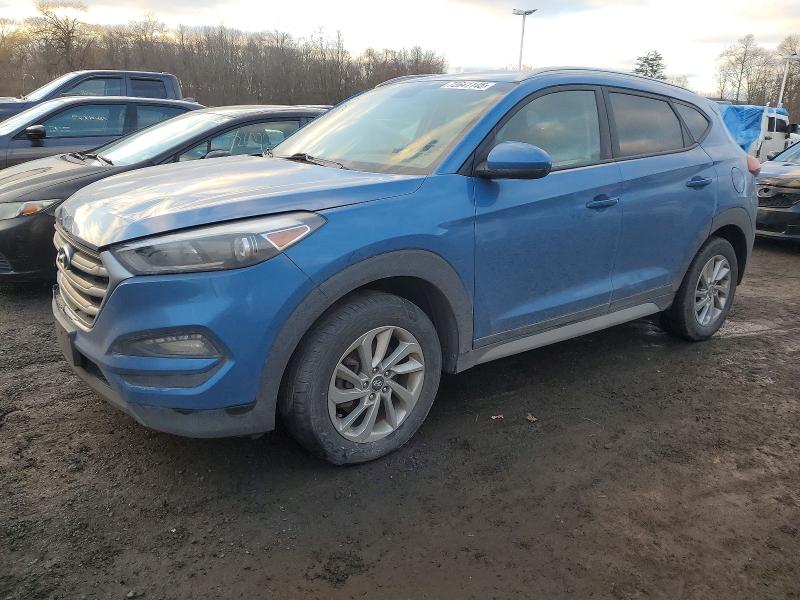 2018 Hyundai Tucson VIN KM8J3CA45JU784468 COPART salvage auction — FRONT END, Ny - Certificate Of Title, sold $4,900 on 2026-07-31 (photo 1)