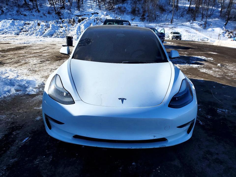 2022 Tesla Model 3 VIN 5YJ3E1EB0NF337145 COPART salvage auction — REAR END, Tx - Salvage Vehicle Title, sold $4,950 on 2026-07-28 (photo 5)
