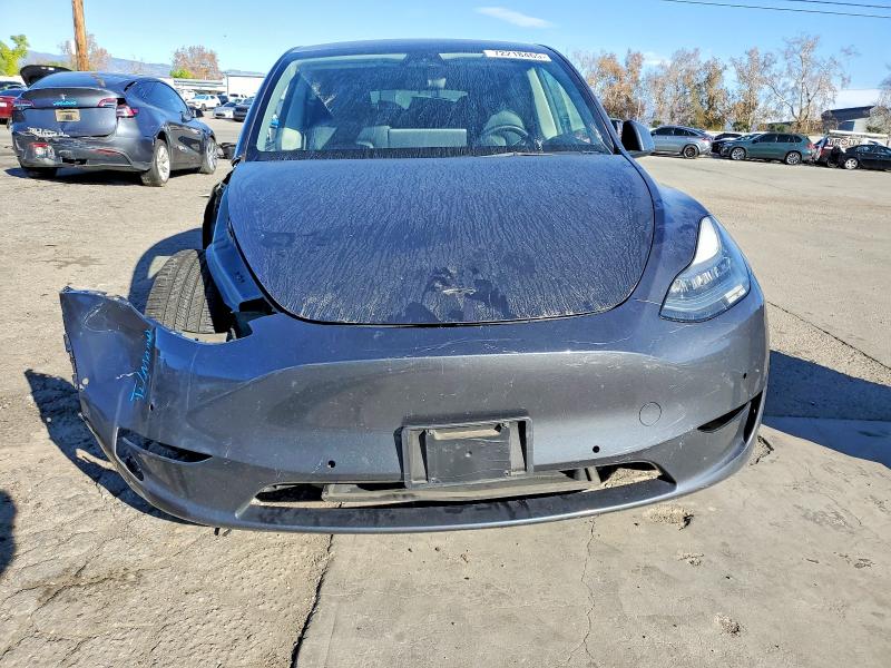2021 Tesla Model y VIN 5YJYGDEE8MF091066 COPART salvage auction — FRONT END, Ca - Salvage Certificate, sold $6,300 on 2026-07-16 (photo 5)