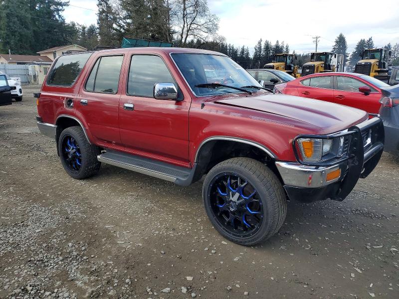 1990 Toyota 4runner VIN JT3VN39W2L0039620 COPART salvage auction — MECHANICAL, Wa - Vehicle Cert Of Ownership-Titl, sold $1,300 on 2026-07-31 (photo 4)