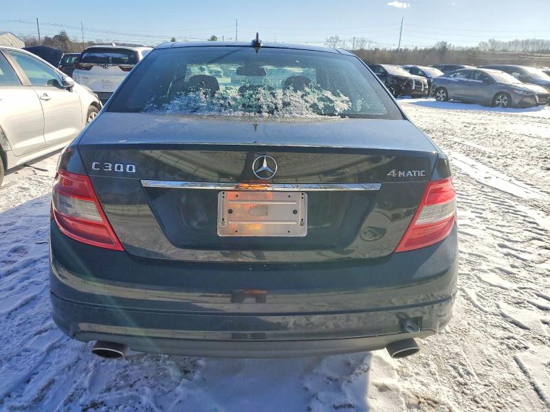 2011 Mercedes-benz C-klasse VIN WDDGF8BB8BR156205 COPART salvage auction — FRONT END, Co - Bill Of Sale-Parts Only, sold $375 on 2026-07-23 (photo 6)