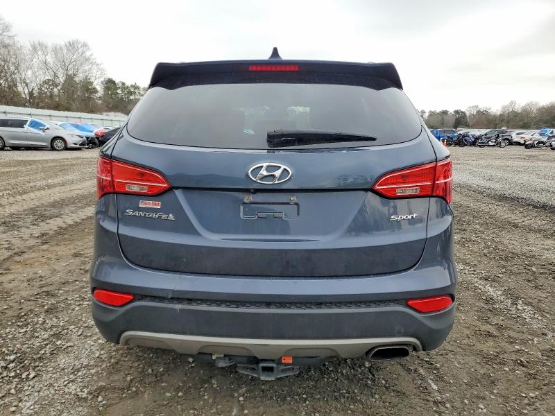 2016 Hyundai Santa fe VIN 5XYZU3LB7GG364334 COPART salvage auction — FRONT END, GA - CERT OF TITLE-SALVAGE, sold $1,450 on 2026-07-07 (photo 6)