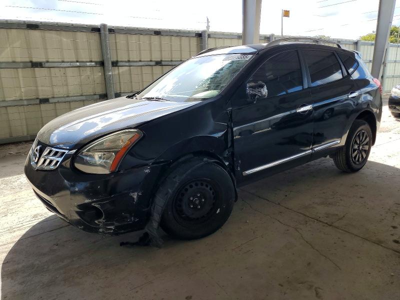 2014 Nissan Rogue VIN JN8AS5MT2EW618087 COPART salvage auction — FRONT END, FL - CERT OF TITLE SLVG REBUILDABLE, sold $350 on 2026-07-27 (photo 1)