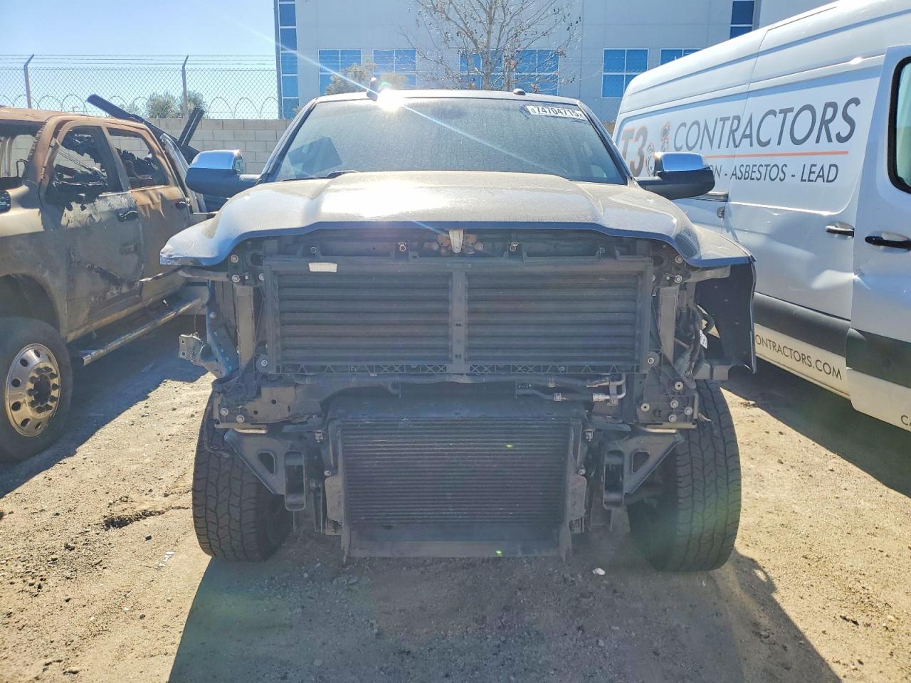 2019 Ram 2500 VIN 3C6UR5FLXKG615344 COPART salvage auction — Front End, CA - SALVAGE CERTIFICATE, sold $16,200 on 2026-03-11 (photo 5)