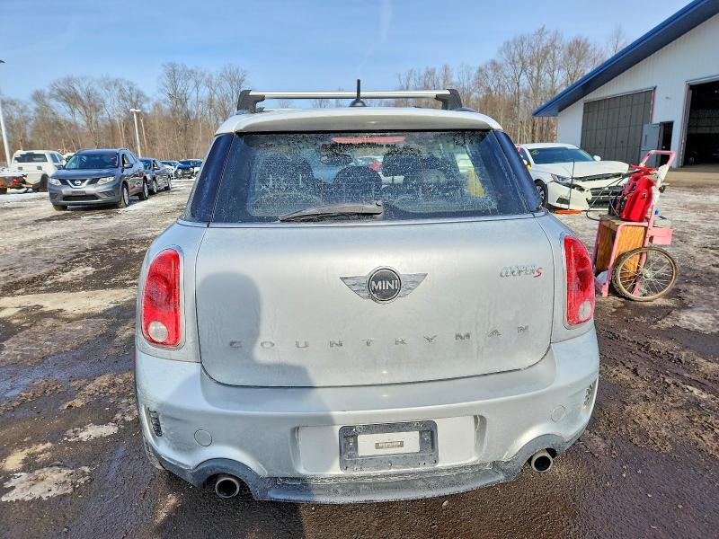 2013 Mini Cooper VIN WMWZC5C53DWM16157 COPART salvage auction — FRONT END, Vt - Certificate Of Title, sold $2,500 on 2026-07-31 (photo 6)