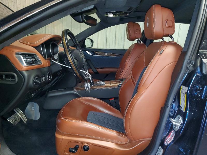 2019 Maserati Ghibli VIN ZAM57YSLXK1319230 COPART salvage auction — FRONT END, De - Salvage Certificate, sold $4,850 on 2026-08-14 (photo 7)