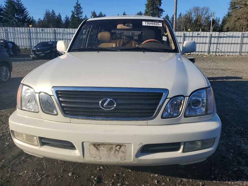 2000 Lexus Lx 470 VIN JT6HT00WXY0082627 COPART salvage auction — FRONT END, Wa - Vehicle Cert Of Ownership-Titl, sold $5,475 on 2026-07-24 (photo 5)