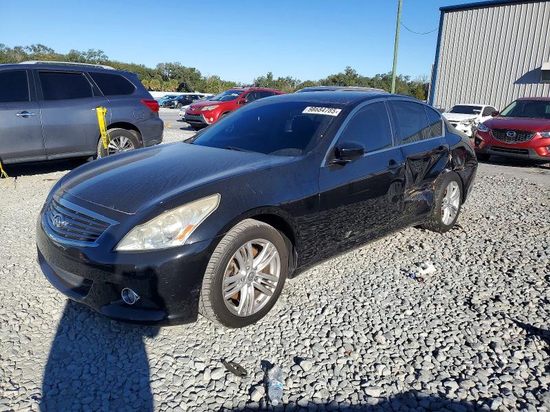 2013 Infiniti G VIN JN1CV6AP2DM301500 COPART salvage auction — SIDE, FL - CERT OF TITLE SLVG REBUILDABLE, sold $500 on 2026-07-22 (photo 1)