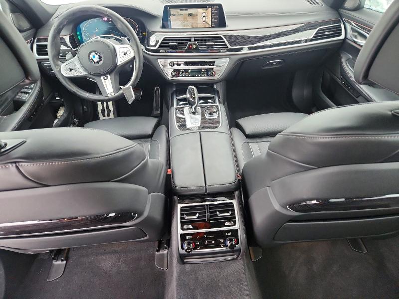2022 BMW 7er VIN WBA7U2C08NCK33895 COPART salvage auction — FRONT END, Mi - Cert Of Title-Salvage Vehicle, sold $28,750 on 2026-07-08 (photo 8)