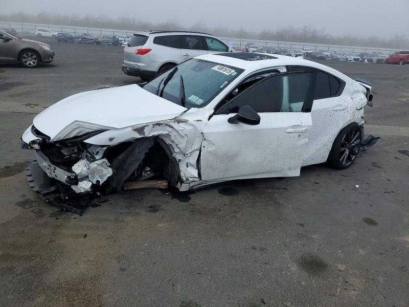 2025 Lexus Is 350 VIN JTHGZ1E26S5041578 COPART salvage auction — FRONT END, Ca - Salvage Certificate, sold $6,400 on 2026-07-02 (photo 1)
