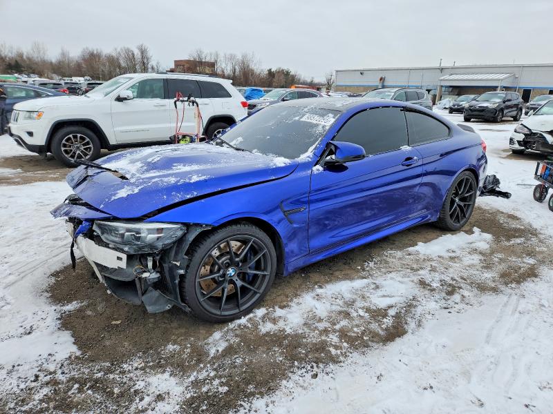 2020 BMW M4 VIN WBS3S7C09LFH11785 COPART salvage auction — FRONT END, Ct - Cert Of Title-Salvage, sold $21,300 on 2026-07-10 (photo 1)