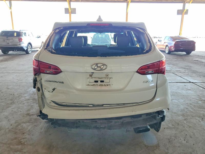 2013 Hyundai Santa fe VIN 5XYZU3LB6DG084545 COPART salvage auction — REAR END, Az - Cert Of Title - Salvage, sold $1,800 on 2026-08-03 (photo 6)