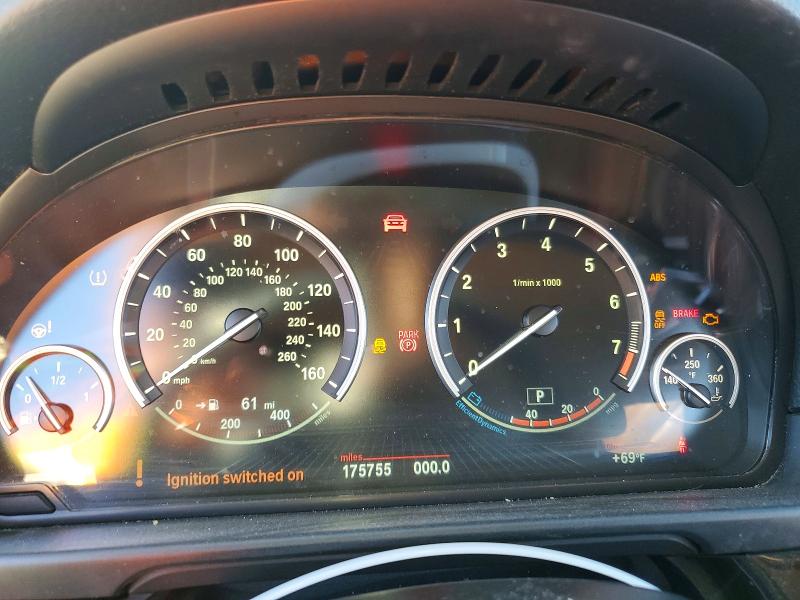 2014 BMW 5 series VIN WBA5B1C53ED479007 COPART salvage auction — MECHANICAL, Id - Salvage Certificate Of Title, sold $900 on 2026-07-28 (photo 9)