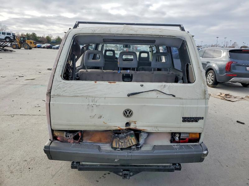 1990 Volkswagen Vanagon VIN WV2YB0256LH083575 COPART salvage auction — BURN, Sd - Cert Of Title-Salvage, sold $175 on 2026-07-31 (photo 6)