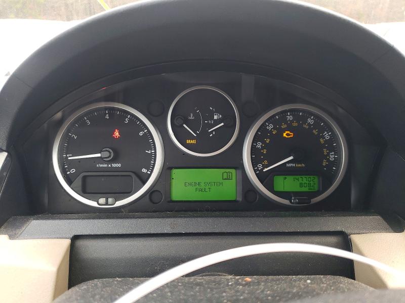 2009 Land rover Range rover sport VIN SALSF25459A208017 COPART salvage auction — MINOR DENT/SCRATCHES, Ga - Bill Of Sale - Parts Only, sold $750 on 2026-07-31 (photo 9)