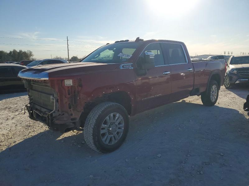 2021 Gmc SIERRA VIN 1GT49WEY7MF125847 COPART salvage auction — FRONT END, Tx - Certificate Of Title, sold $33,000 on 2026-08-20 (photo 1)