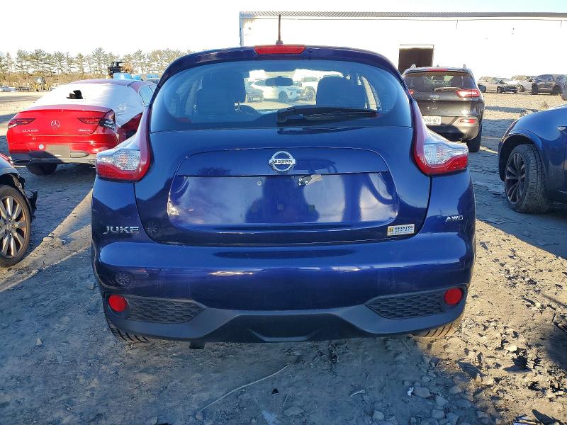 2016 Nissan Juke VIN JN8AF5MVXGT651414 COPART salvage auction — FRONT END, Nj - Cert Of Title-Salvage, sold $500 on 2026-07-27 (photo 6)
