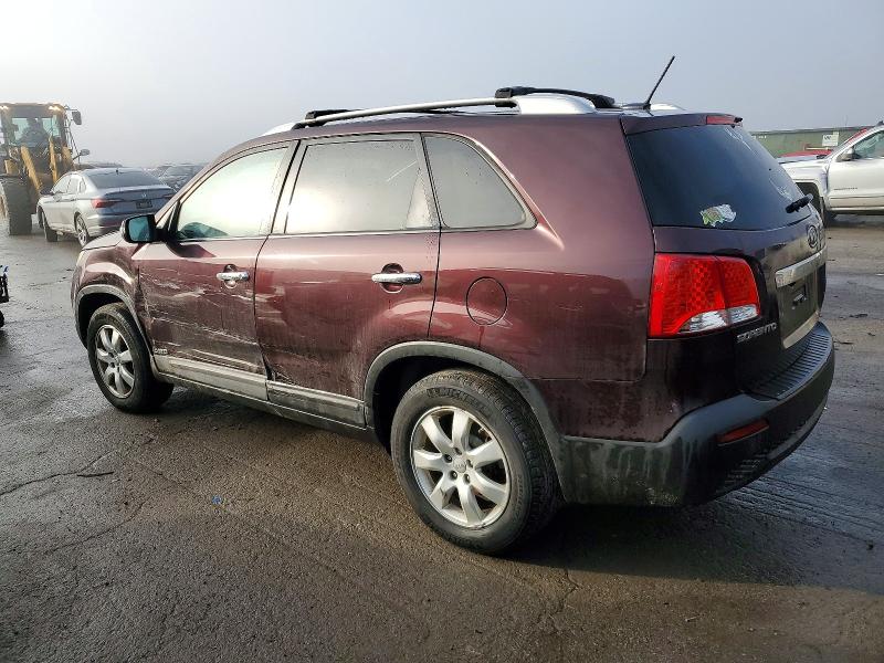 2012 Kia Sorento VIN 5XYKTDA61CG299104 COPART salvage auction — FRONT END, Oh - Cert Of Title-Salvage, sold $625 on 2026-07-23 (photo 2)