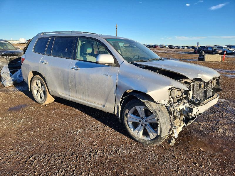 2008 Toyota Highlander VIN JTEES42A182075606 COPART salvage auction — FRONT END, AB - BOS - SALVAGE, sold $1,950 on 2026-07-14 (photo 4)