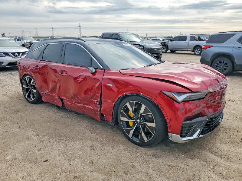 2024 Acura Zdx VIN 4W5XHPRL9RZ515233 COPART salvage auction — ALL OVER, Tx - Salvage Vehicle Title, sold $11,000 on 2026-07-14 (photo 4)