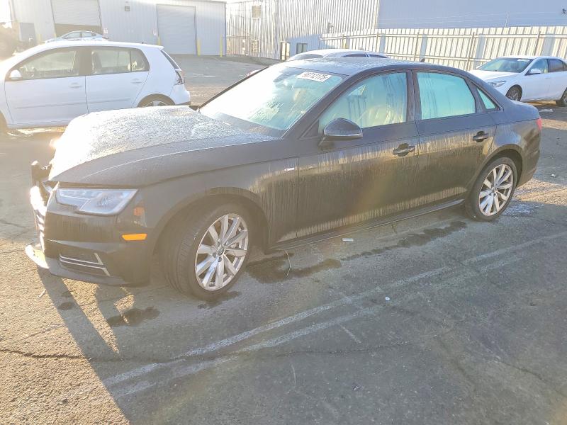 2018 Audi A4 VIN WAUDNAF41JA094787 COPART salvage auction — FRONT END, Ca - Salvage Certificate, sold $3,600 on 2026-07-06 (photo 1)