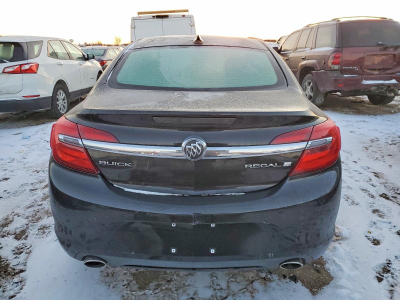 2016 Buick Regal VIN 2G4GK5EX4G9122612 COPART salvage auction — FRONT END, Il - Certificate Of Title, sold $450 on 2026-07-09 (photo 6)
