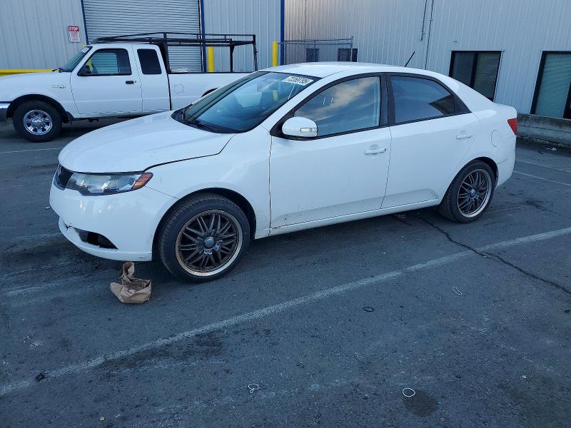 2010 Kia Forte VIN KNAFU4A23A5881221 COPART salvage auction — FRONT END, CA - SALVAGE CERTIFICATE, sold $900 on 2026-07-17 (photo 1)