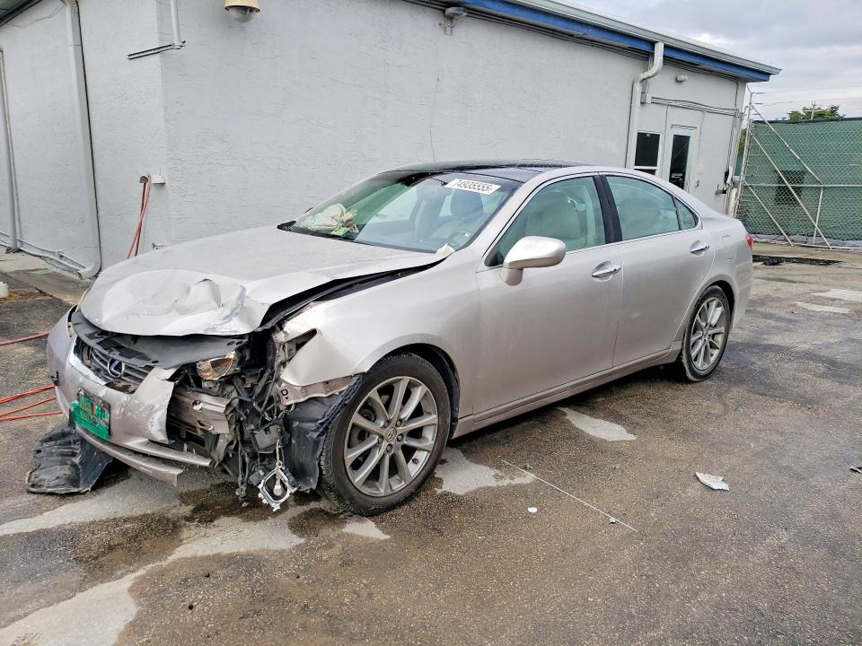 2008 Lexus Es 350 VIN JTHBJ46G082186333 COPART salvage auction — FRONT END, Fl - Cert Of Title Slvg Rebuildable, sold $750 on 2026-07-02 (photo 1)