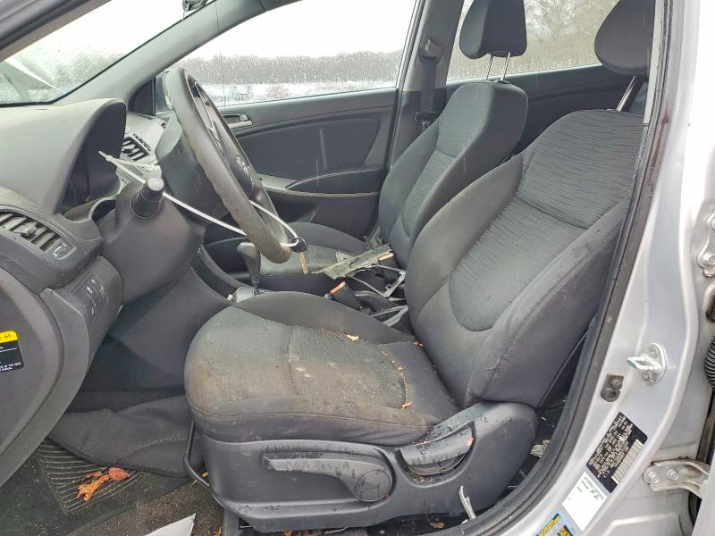 2017 Hyundai Accent VIN KMHCT5AE8HU312353 COPART salvage auction — REAR END, NJ - CERT OF TITLE-SALVAGE, sold $475 on 2026-07-28 (photo 7)