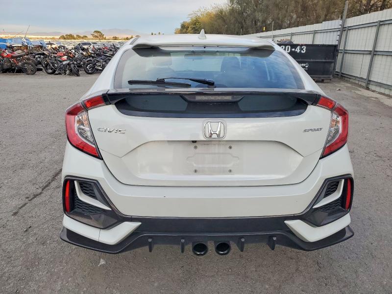 2021 Honda Civic VIN SHHFK7H42MU406386 COPART salvage auction — FRONT END, Nv - Salvage Title, sold $7,300 on 2026-07-14 (photo 6)