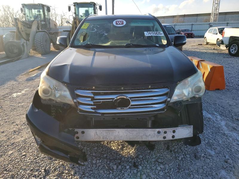 2011 Lexus Gx 460 VIN JTJBM7FX2B5035409 COPART salvage auction — FRONT END, Ca - Non-Repairable Vehicle Cert, sold $7,600 on 2026-07-31 (photo 5)
